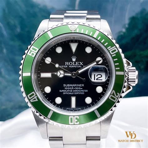 rolex 50th anniversary submariner kermit|rolex kermit serial number.